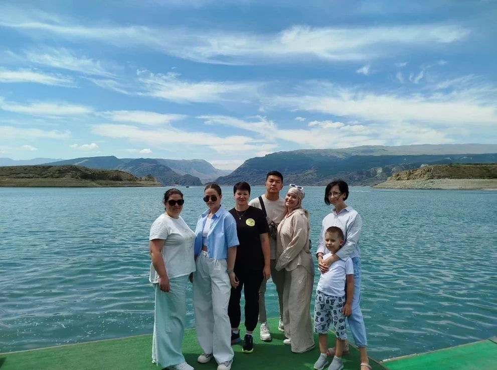 Чиркейское водохранилище 