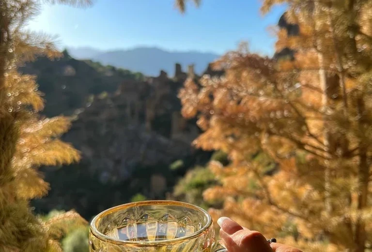 Чаепитие в горах