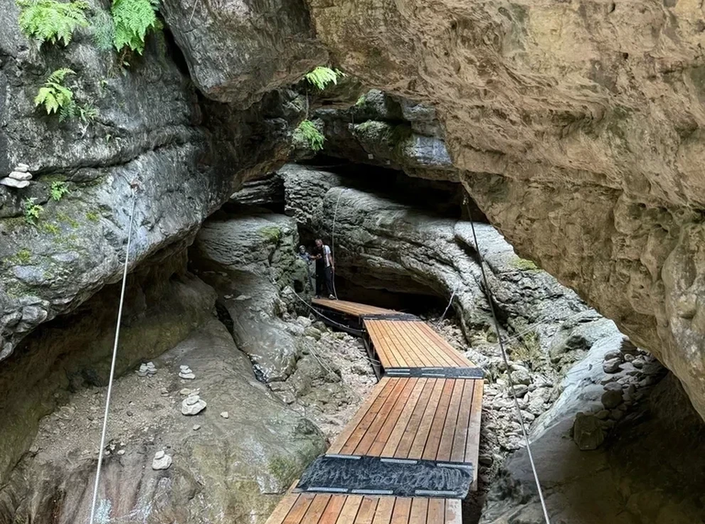 Салтинский водопад 